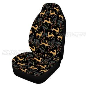 Housse de siège de voiture universelle 3D à motif tendance, tapis de protection confortable en tissu doux pour la plupart des voitures, SUV et camions - Product Image 4