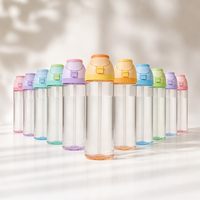 Bouteille d'eau sport double usage 770 ml, anti-fuite, portable, pour les voyages en plein air et la salle de sport