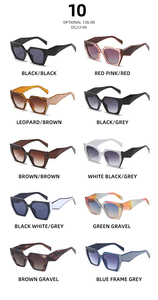 Gafas <span class=keywords><strong>de</strong></span> <span class=keywords><strong>Sol</strong></span> Personalizadas 2026, Diseño UV400, Montura Grande Retro, Gafas <span class=keywords><strong>de</strong></span> <span class=keywords><strong>Sol</strong></span> Marrones para Mujer, Gafas <span class=keywords><strong>de</strong></span> <span class=keywords><strong>Sol</strong></span> Estilo Ojo <span class=keywords><strong>de</strong></span> Gato Oscuro, Oculos <span class=keywords><strong>De</strong></span> <span class=keywords><strong>Sol</strong></span> - Product Image 4