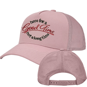 Casquette Trucker 5 Panneaux de Luxe Écologique et Durable en Sergé 100% Coton <span class=keywords><strong>avec</strong></span> Dos en Maille Respirante et Logo Personnalisé - Product Image 1