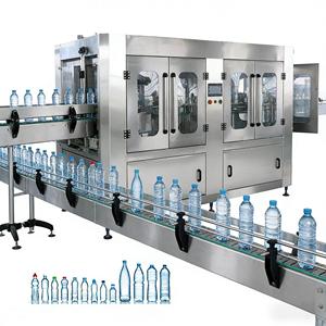 Máquina automática de llenado de agua para refrescos 3 en 1, equipo de producción de botellas pequeñas para mascotas - Product Image 1