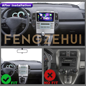 Radio Estéreo con GPS para Auto, 64 GB, para <span class=keywords><strong>Toyota</strong></span> Corolla <span class=keywords><strong>Verso</strong></span> AR10 2003-2009, Modelo Antiguo, Carplay/Android Auto, Reproductor Bluetooth de Cuatro Núcleos - Product Image 2