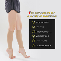 Manchons de compression pour mollets pour hommes et femmes - Cyclisme, Sports - Attelle de compression pour jambes, Aide à soulager la douleur - Tailles Xxxl Xl Xxxxl Xxxxxl