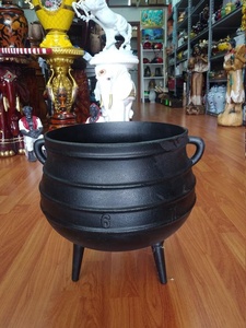 5.5 ''6.5'' 7.0 ''<span class=keywords><strong>Ogun</strong></span> קדרה סיר יצוק ברזל קדרה עבור santeria דתי - Product Image 4