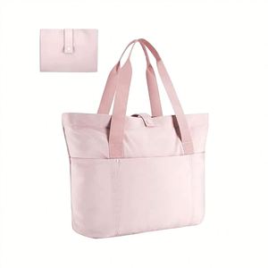 Sac fourre-tout en toile avec impression de logo, poche zippée, forme de ballon pour événements marketing - Product Image 4
