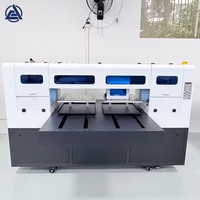 Automatischer Neuer Doppelstations-DTG-Drucker I3200 Druckkopf Digitaler Direktdruck auf Textilien T-Shirt-Druckmaschine