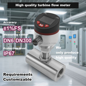 Medidor de Vazão de Turbina para Óleo e Líquidos em Aço Inoxidável com Resposta Rápida, Fabricante OEM/ODM Robusto e Calibração Rigorosa - Product Image 6