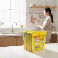Viskose / Polyester Super Wasser- und Ölabsorbierende Vliesstoff Günstige Stoffservietten