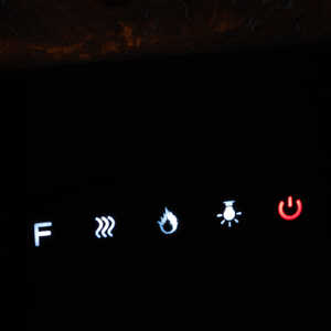 Chimenea eléctrica de pared CHICAGO L101.6 x D14 x H54.6 - Product Image 3