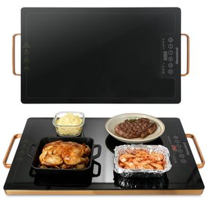 Plaque chauffante intelligente à température constante pour repas, avec fonction de maintien au chaud et isolation énergétique de classe A, idéale pour les tables commerciales. - Product Image 1