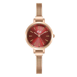 Reloj de Cuarzo Minimalista de Alta Gama con Correa Delgada y Esfera Pequeña para Mujer, Especial de Navidad - Product Image 2