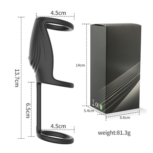 리모컨 남성 전기 충격파 마사지기 자극 링 내구성 있는 성인용품 실리콘 진동 링 남성용 - Product Image 6