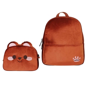 Mochilas de peluche de oso 2 en 1 personalizadas con certificación Sedex Bsci de Vietnam, lindos regalos para niños y niñas adolescentes - Product Image 3