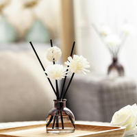 Diffuseur de parfum de maison avec bâtonnets de fleurs pour la maison, le bureau et la salle de bain 50ml
