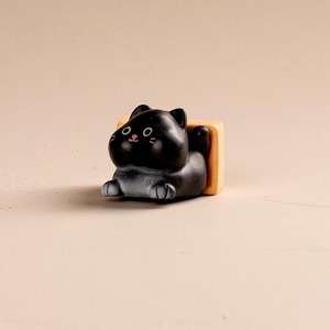 Miniature 3D Décoration Résine Statue Fabricant Dessin Animé <span class=keywords><strong>chat</strong></span> Animaux Jouets pour Enfants Petite Figurine En Vrac Décoration ou Diy Art - Product Image 2