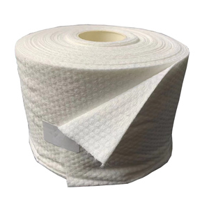 Big Dot/Micro Dot Hạt Ngọc Trai Hydrophilic Spunlace Khăn Spunlace Vải Không Dệt Rolls Lưới Phong Cách Chữ Thập Spunlace Không Dệt - Product Image 1