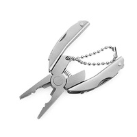 Nouveau Portable Multi Fonction Pliant Outil De Poche Pince Couteau Porte-clés Tournevis