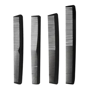 Салонный индивидуальный логотип парикмахерский чехол для волос Антистатические инструменты для укладки широкие зубья Углеродные расчески для стрижки