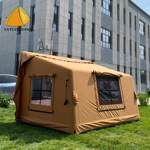 Tente gonflable d'extérieur pour camping, ensemble complet d'équipement, imperméable, avec auvent épaissi, style nuitée, vente en gros - Product Image 2