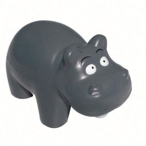 Custom Logo Promotional Gifts Pu <b>Foam</b> <b>Shape</b> Hippo Anti Stress Ball Reliever Toy <b>for</b> Kids - Product Image 3
