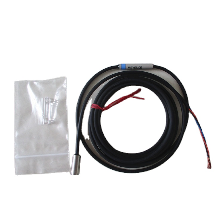 KEYENCE プロキシミティセンサー EM-080 Keyence EM-080 NPN 8mm Proximity Sensor with in-Cable Amplifiers