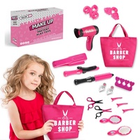 Salon de coiffure pour filles ensemble sèche-cheveux ciseaux kit de coupe de cheveux semblant de jouer jouets beauté mode jouets