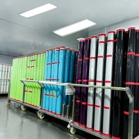 ColorXP TPU Lujosa Película Autoadhesiva Gris Ceniza de 7.5mil de Grosor para Automóviles, Sin Burbujas, Diseño de Vehículo, Transformación de Color