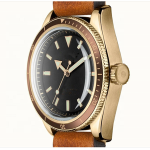 ที่มีคุณภาพสูง Reloj วินเทจ316L สแตนเลส300เมตรดำน้ำดูกรณีโปร่งใสกลับดำน้ำนาฬิกา - Product Image 2