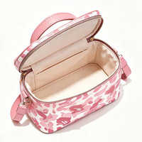 Sac à main femme ODM&OEM tendance 2026, nouveau sac bandoulière carré avec fermeture éclair, logo personnalisable, motif camouflage