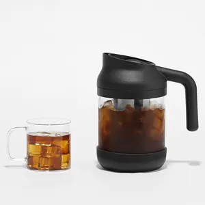 Professionale Riutilizzabile Hight Vetro Borosilicato Birra Fredda Ghiacciato Tè E Caffè