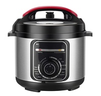 Autocuiseur Électrique Intelligent Portable 5L/6L de Haute Qualité en Acier Inoxydable, Multifonction Antiadhésif Rapide pour Maison et Hôtel