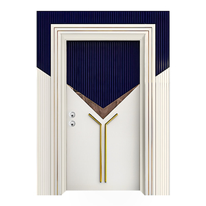 Porte extérieure de sécurité en acier gravé CNC de style moderne avec fonction antivol Garantie de 5 ans Marque <span class=keywords><strong>ADAMAN</strong></span> - Product Image 5