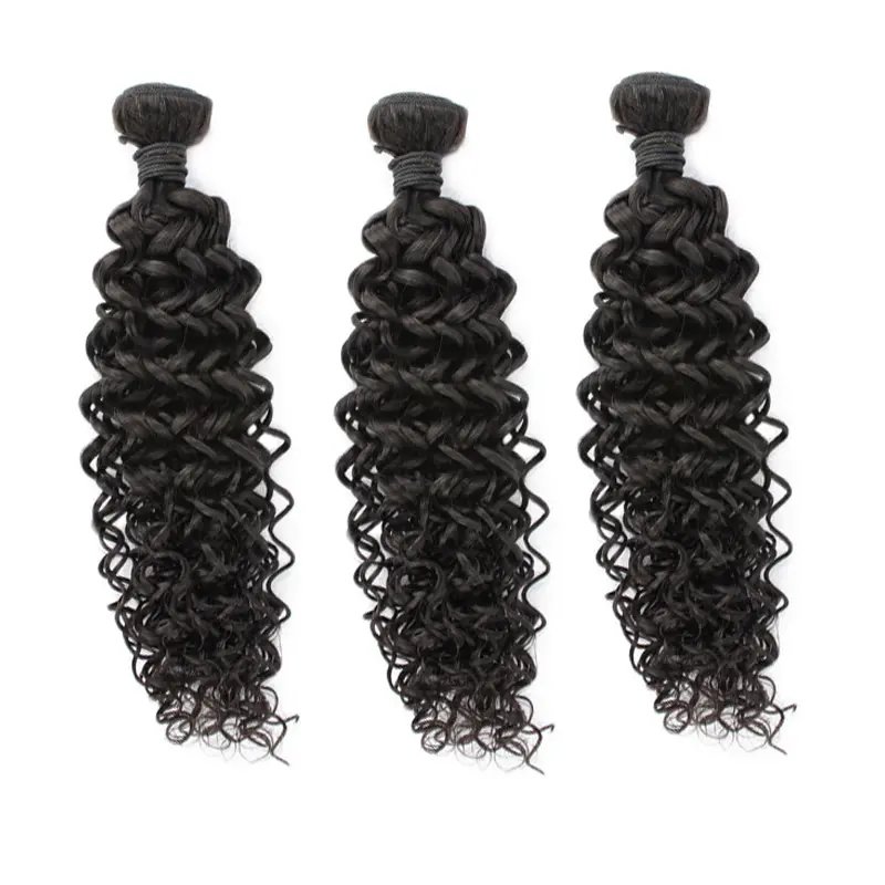 Cheap vendor 8a mongolian 100% raw 3 water wave curls human hair weave bundles with free middle three 3 part swiss lace closure