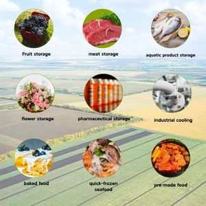 कोपस्क्रॉल एकीकृत संघनक इकाई 3hp 6hp स्मार्ट नियंत्रण के लिए कम तापमान वाले ठंडे कमरे के लिए आवश्यक इंजन मोटर गियर कोर - Product Image 6