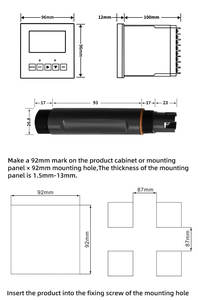 Fisher-Analizador digital industrial en línea, productos químicos para <span class=keywords><strong>piscina</strong></span>, rs485, 4-20ma, medidor electrónico de medición <span class=keywords><strong>ph</strong></span>/orp, controlador de sensor inteligente - Product Image 4