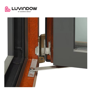 Năng lượng hiệu quả hiệu suất cao cửa sổ bằng gỗ cách nhiệt nhôm mạ gỗ kính cửa sổ - Product Image 4