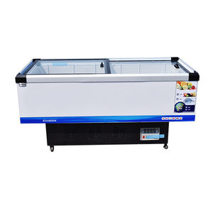 Congélateurs profonds horizontaux en verre de viande Congélateur de coffre d'affichage supérieur en verre - Product Image 3