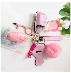 Factory RTS Mini Alarm Bundle Girl Self Defense portachiavi Set accessori portachiavi autodifesa donna