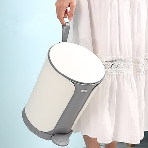 Poubelle à pédale en gros Poubelle à ralentir Gentleman Seau de toilette à ralentir Poubelle étanche pour la maison - Product Image 5