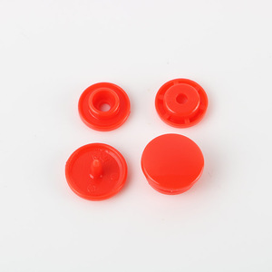 Rond Sans Nickel Fantaisie <span class=keywords><strong>Vêtements</strong></span> Caché bouton pression en plastique 12mm - Product Image 2