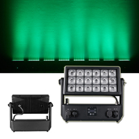 Projecteur LED sans fil étanche IP65 pour extérieur, avec application Wifi, 18x20W RGBWA UV 6-en-1, sur batterie, pour bars, mariages et parcs à thème