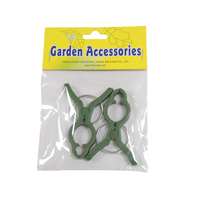 Attaches de fixation réutilisables en plastique pour plantes de jardin, pinces de maintien pour tomates et fleurs