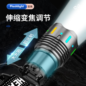 Linterna Frontal Láser Blanca V122 Recargable de 7800 mAh de Largo Alcance para Senderismo, Camping, Búsqueda al Aire Libre, Alimentada por Batería Tipo C - Product Image 4