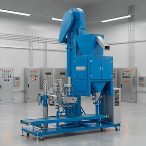 Machine de remplissage automatique de sacs de matériaux en vrac, système d'emballage et de pesage haute efficacité pour les produits en poudre et granulés - Product Image 4