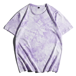 T-shirt d'été personnalisé en coton, col rond, manches courtes, couleur unie, écologique, respirant, 180 grammes, coupe ample, épaules tombantes, vente en gros - Product Image 1