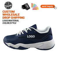 Chaussures de pickleball professionnelles pour hommes, résistantes à l'usure, à lacets, confortables, pour le sport en plein air, vente chaude