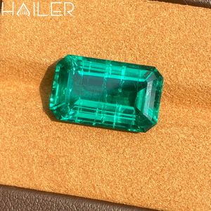 מעבדה googzhou ספק חם מכירת חרוזים רופפים אבן חרוזי אבן חרוזים קולומביה אמרלד מעבדה ברקת - Product Image 1