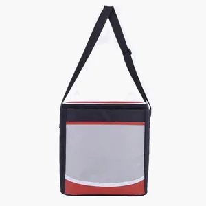 600D оксфордская ткань 4 мм жемчужный хлопок PEVA внутренняя сумка для обеда на заказ уличная сумка для пикника пищевая ручка сумка-холодильник