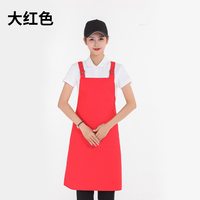 Tablier de cuisine imperméable personnalisé pour femmes, brodé, uniforme de restaurant pour serveurs et chefs d'hôtel
