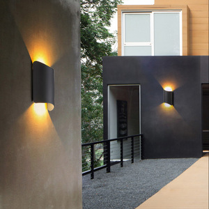 12 Wát gạch hiện đại LED Đèn gạch Đèn tường và trang trí trong nhà nightlight nhôm ngoài trời đèn tường lampe murale chiếu sáng - Product Image 4